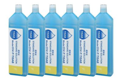 Horiba Fluoride Ionic Strength Adjuster, 14 ml bottle, for adjusting ionic strength in fluoride measurements.